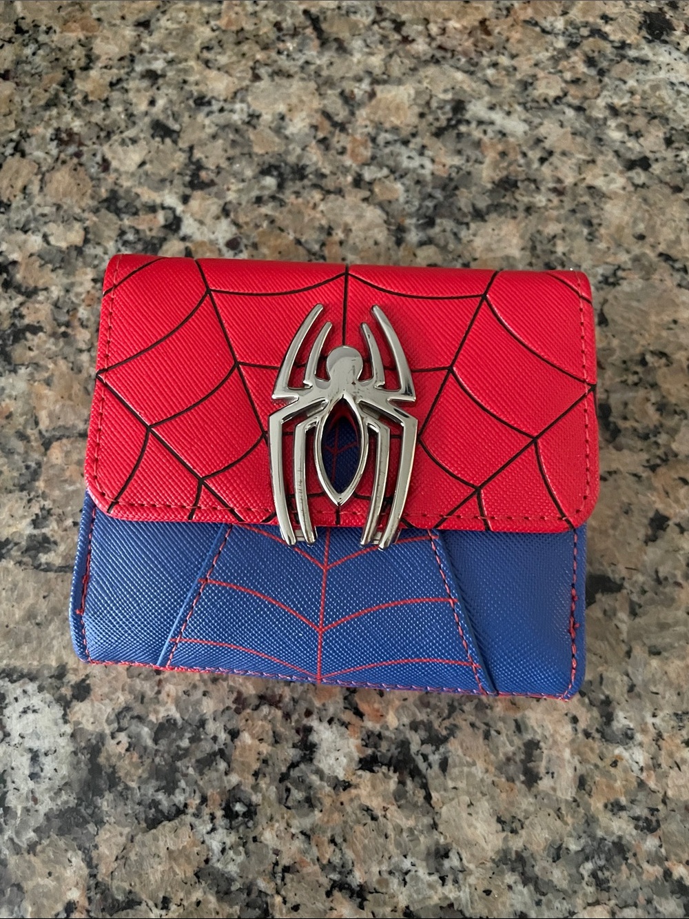Loungefly Marvel Spider Man Color Block Wallet